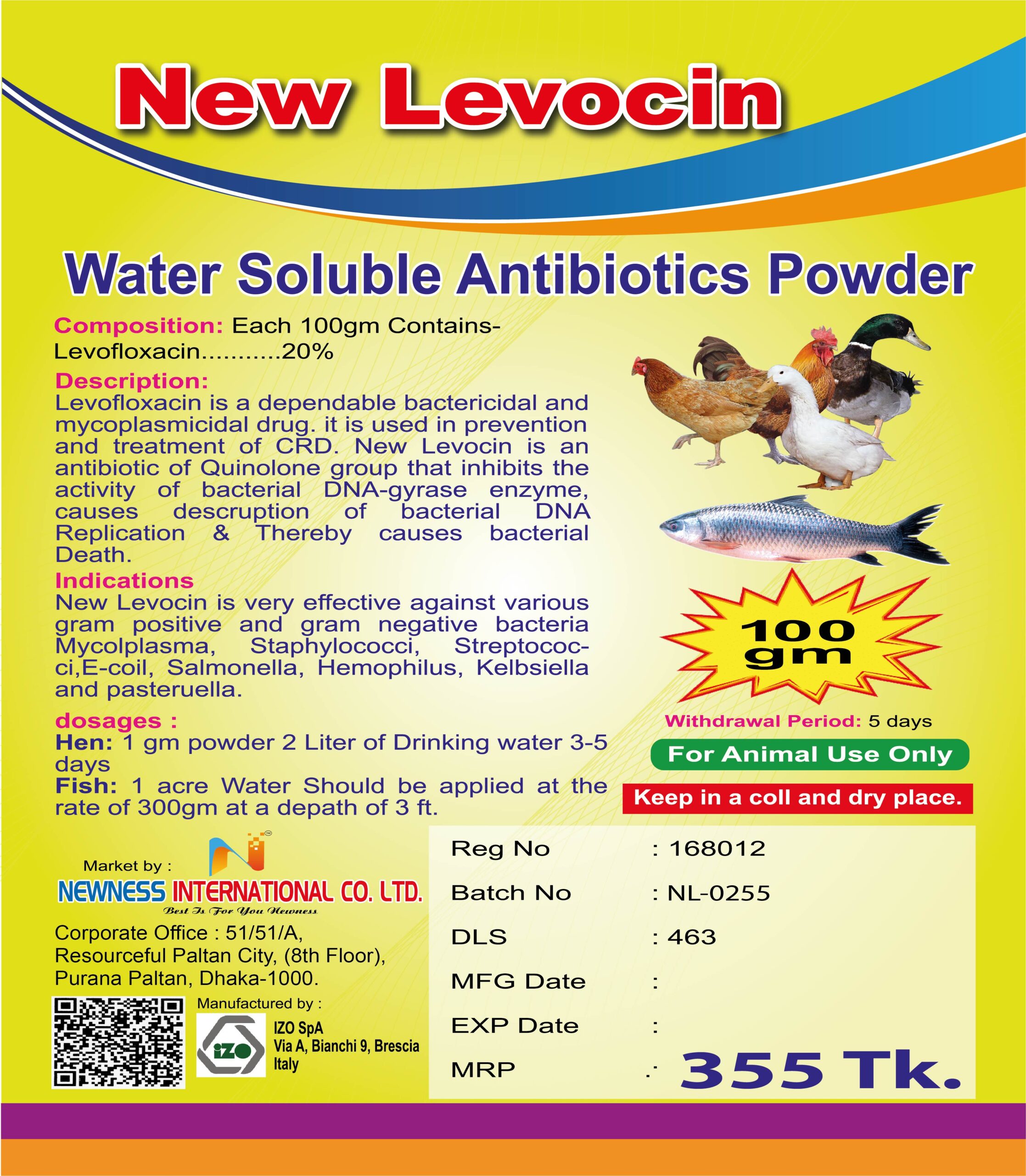 New Levocin